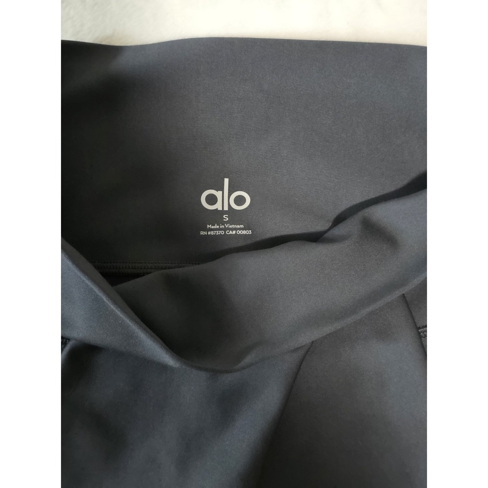 Alo Yoga Womens Small High Waisted Gray Airlift Legging NWOT Retail $134 - Picture 4 of 4